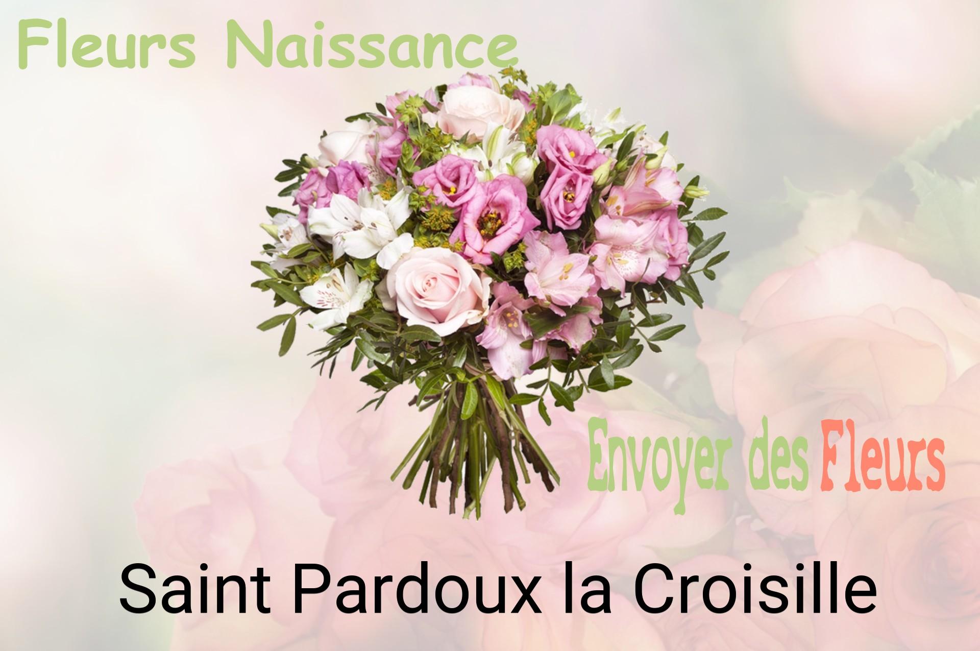 Bouquet de fleurs de naissance livré à Saint-Pardoux-la-Croisille
