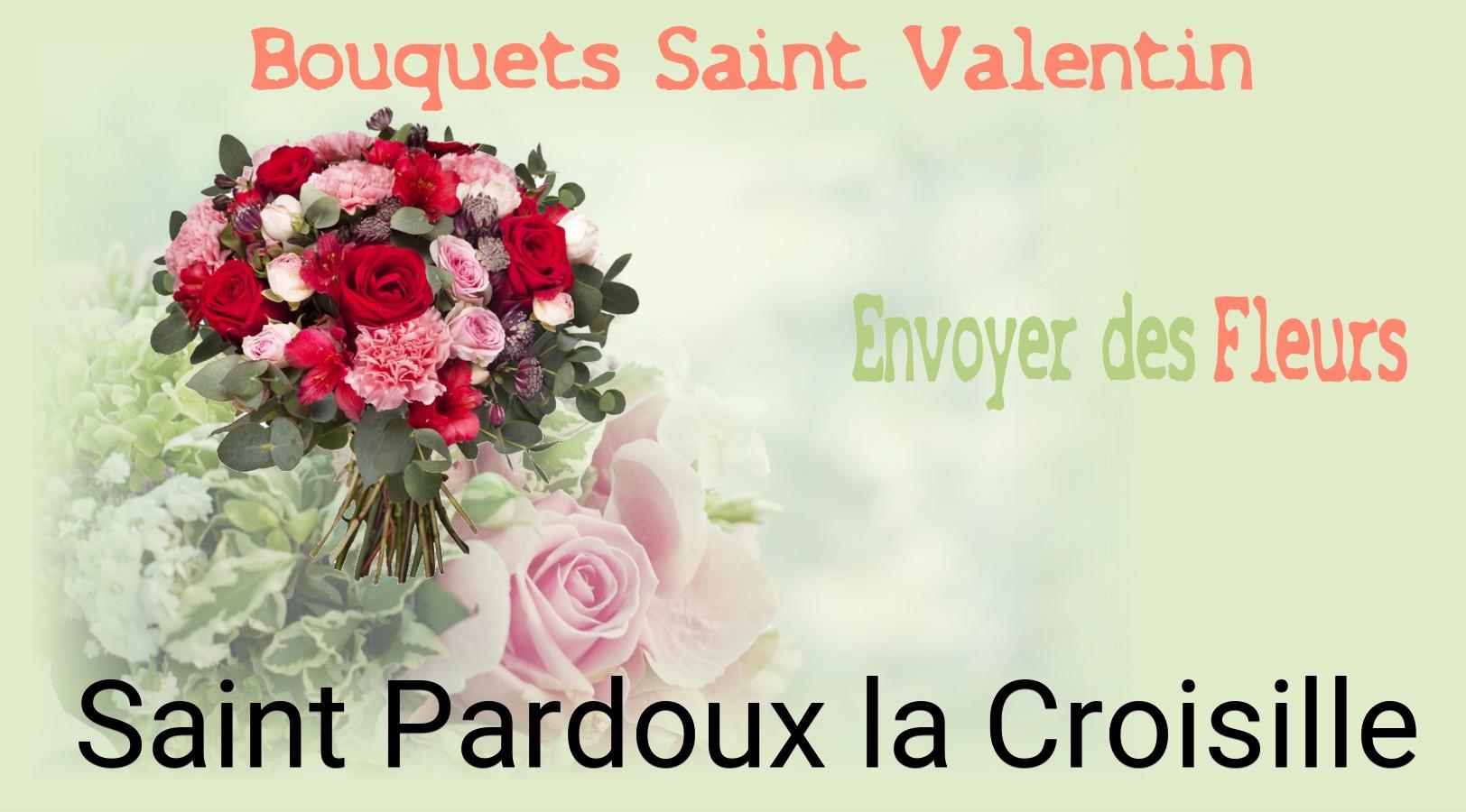 Roses de Saint-Valentin livrées à Saint-Pardoux-la-Croisille